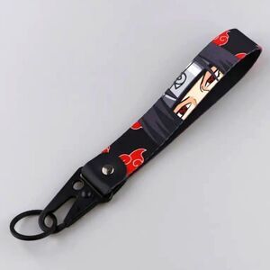 Anime naruto hand band keychain holder belt hook utility accessory